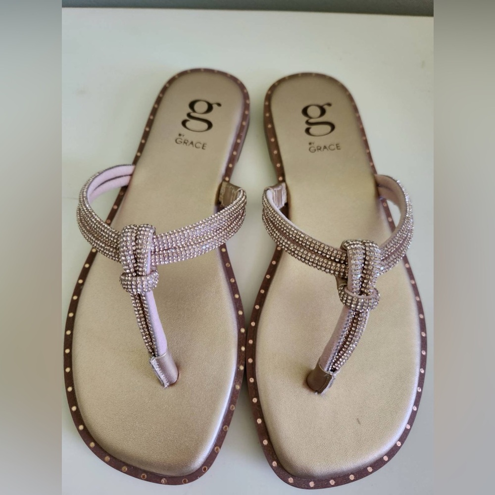 (New) Champagne Pink Sandals